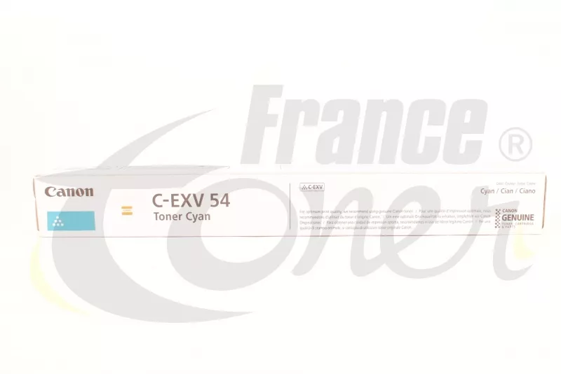 Toner CANON C-EXV54 (1395C002) - CYAN (bleu) -...