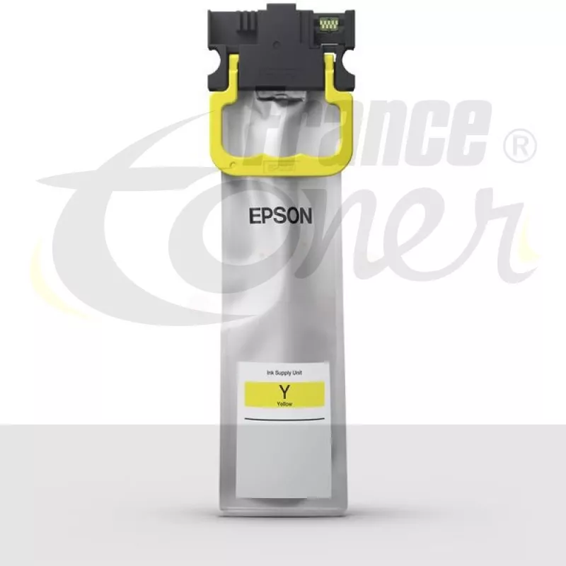 Cartouche d'encre EPSON C13T01C400 - JAUNE - Fo...