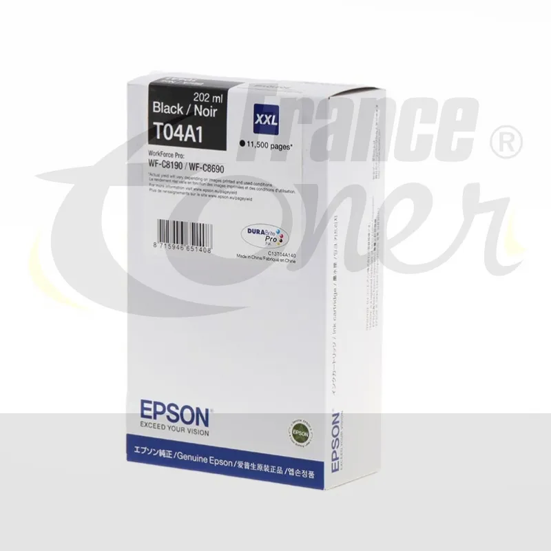 Cartouche d'encre EPSON C13T04A14N - NOIR - For...