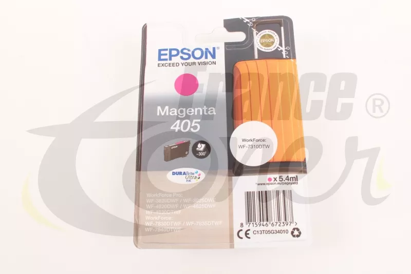 Cartouche d'encre EPSON 405 série valise (T05G3...