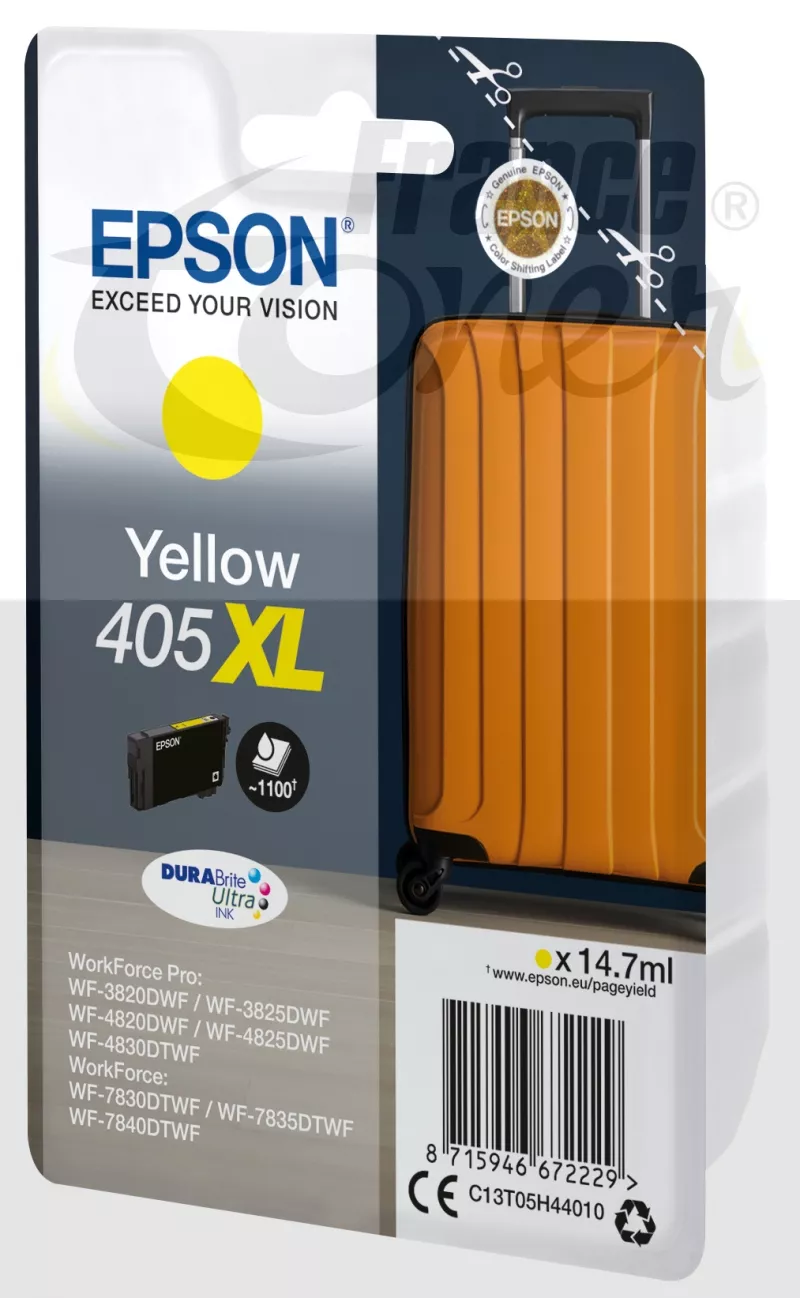 Cartouche d'encre EPSON 405XL série valise (T05...