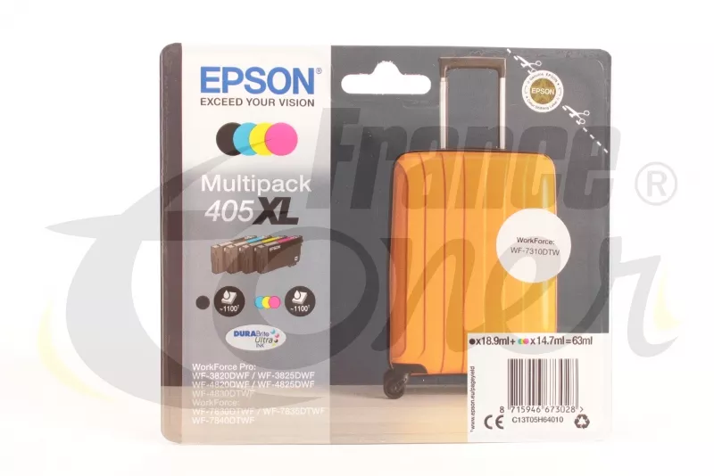 Pack de 4 cartouches d'encre EPSON 405XL Série...