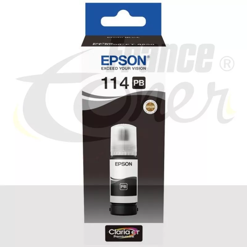 Recharge Encre EPSON 114 (C13T07B140) - NOIR PH...