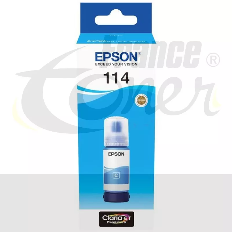 Recharge Encre EPSON 114 (C13T07B240) - CYAN (b...
