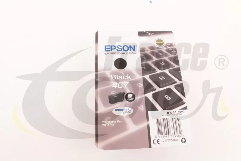 Cartouche d'encre EPSON 407 série clavier (C13T...