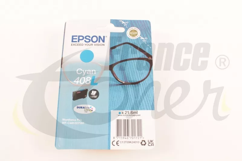 Cartouche d'encre EPSON 408L série lunettes de...
