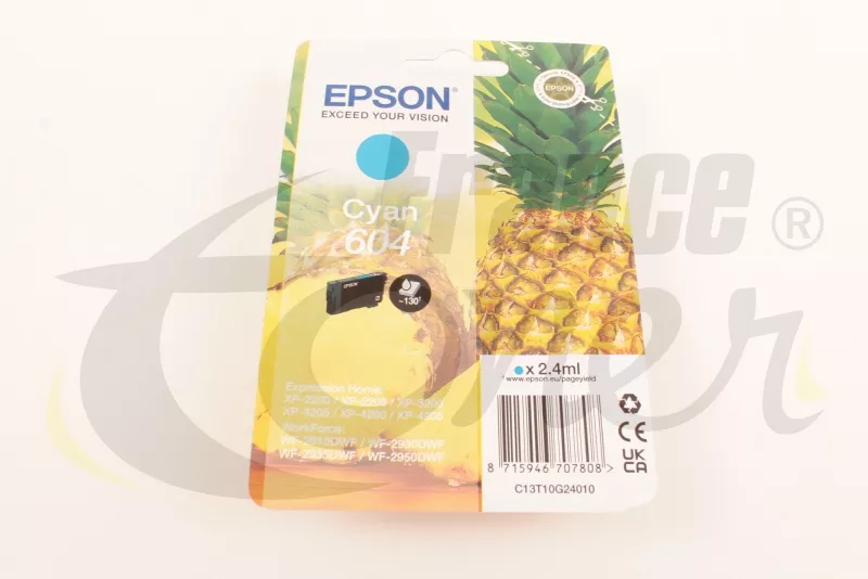 Cartouche d'encre EPSON 604 Série Ananas (C13T1...