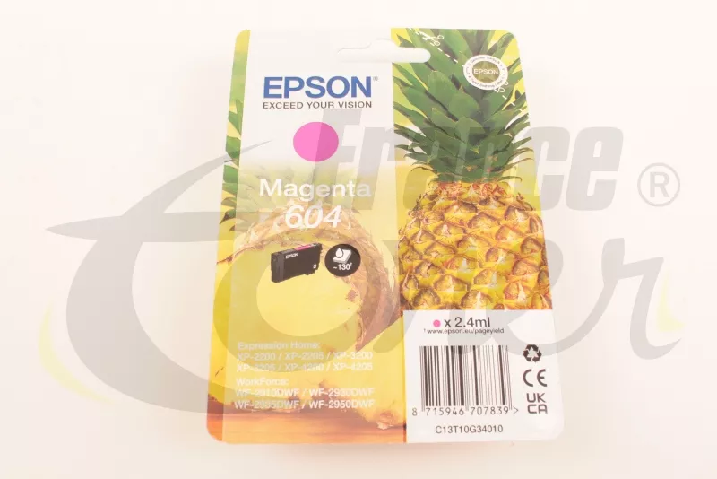 Cartouche d'encre EPSON 604 Série Ananas (C13T1...