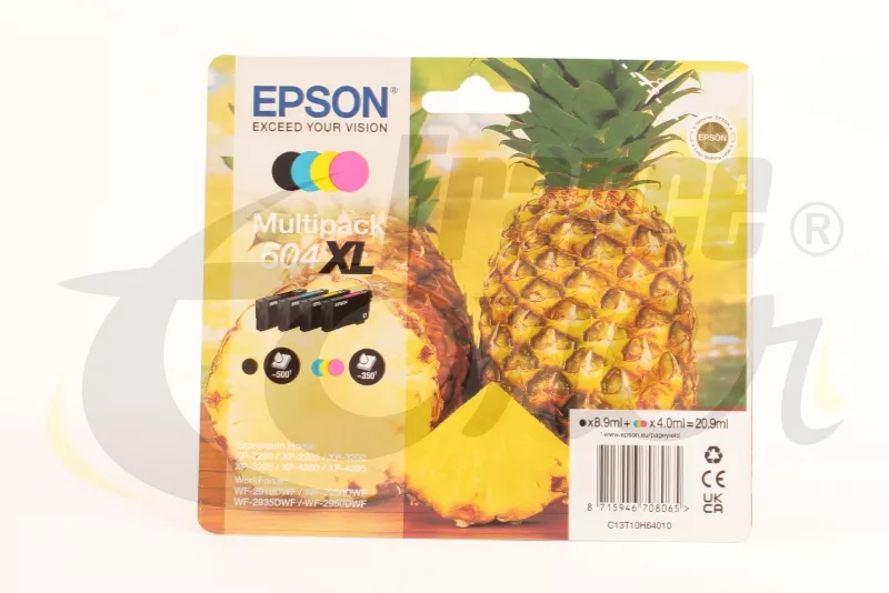 Pack de 4 cartouches d'encre EPSON 604XL série...