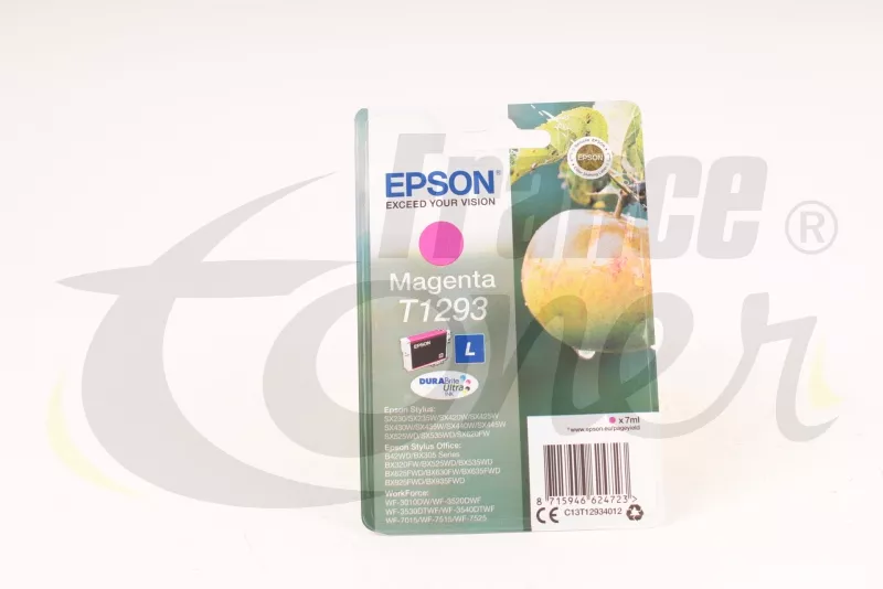 Cartouche équivalent EPSON T1293 compatible « Pomme » Magenta