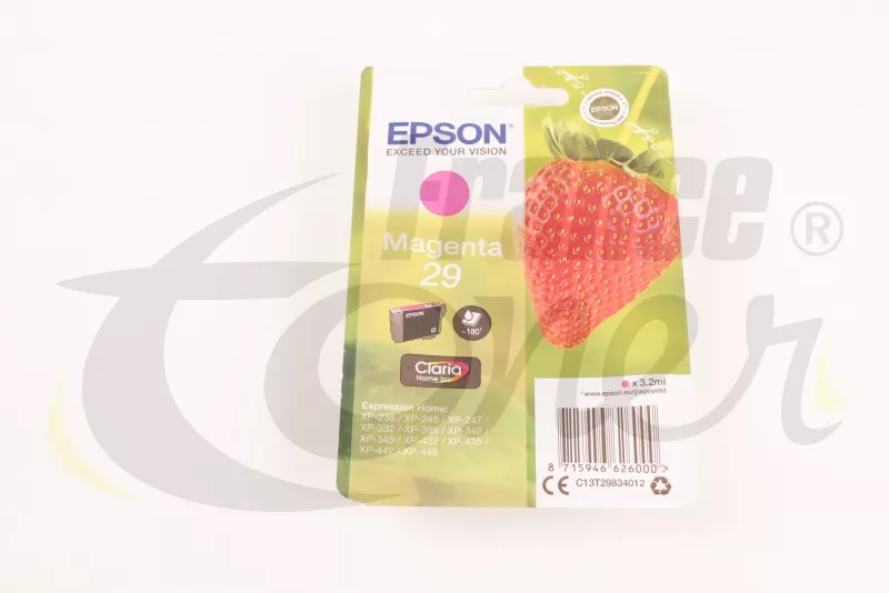 Epson 29 Fraise Noir, Cartouche d'encre d'origin…