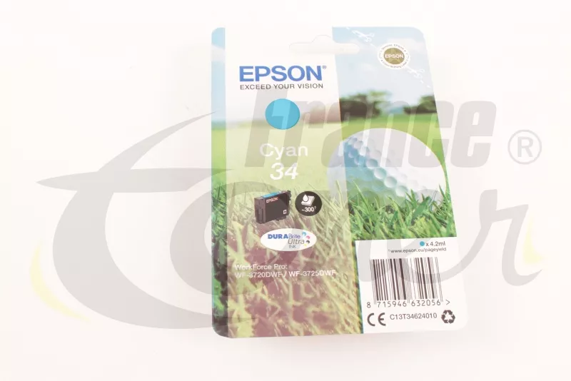 Cartouche d'encre EPSON 34 série balle de golf...