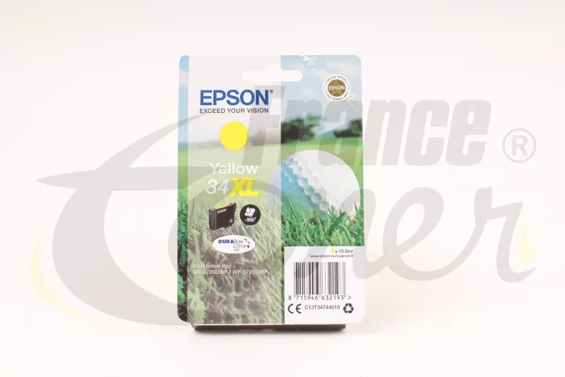 Cartouche d'encre EPSON 34XL série balle de gol...