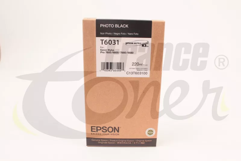 Cartouche d'encre EPSON T6031 (C13T603100) - NO...
