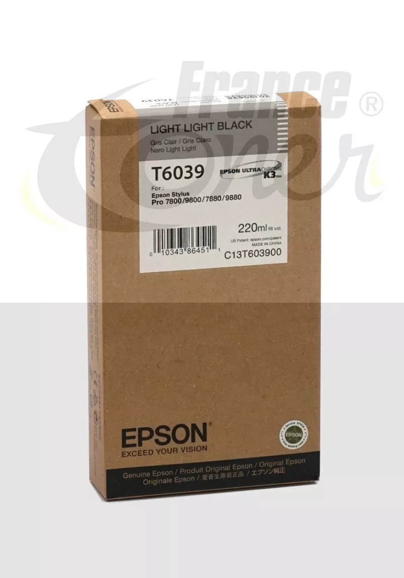 Cartouche d'encre EPSON T6039 (C13T603900) - GR...
