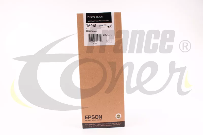 Cartouche d'encre  (T6061) - NOIR PHOTO