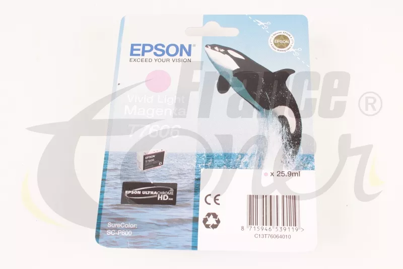 Cartouche d'encre EPSON Série orque (C13T760640...