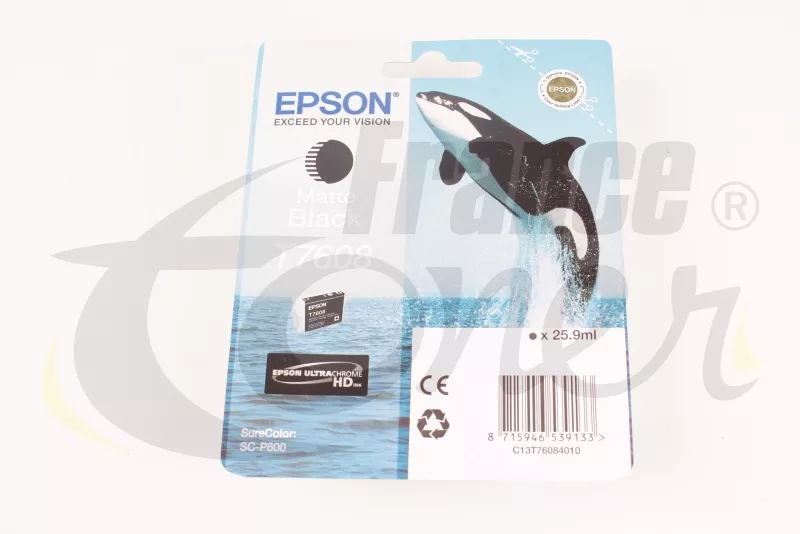 Cartouche d'encre EPSON Série orque (C13T760840...