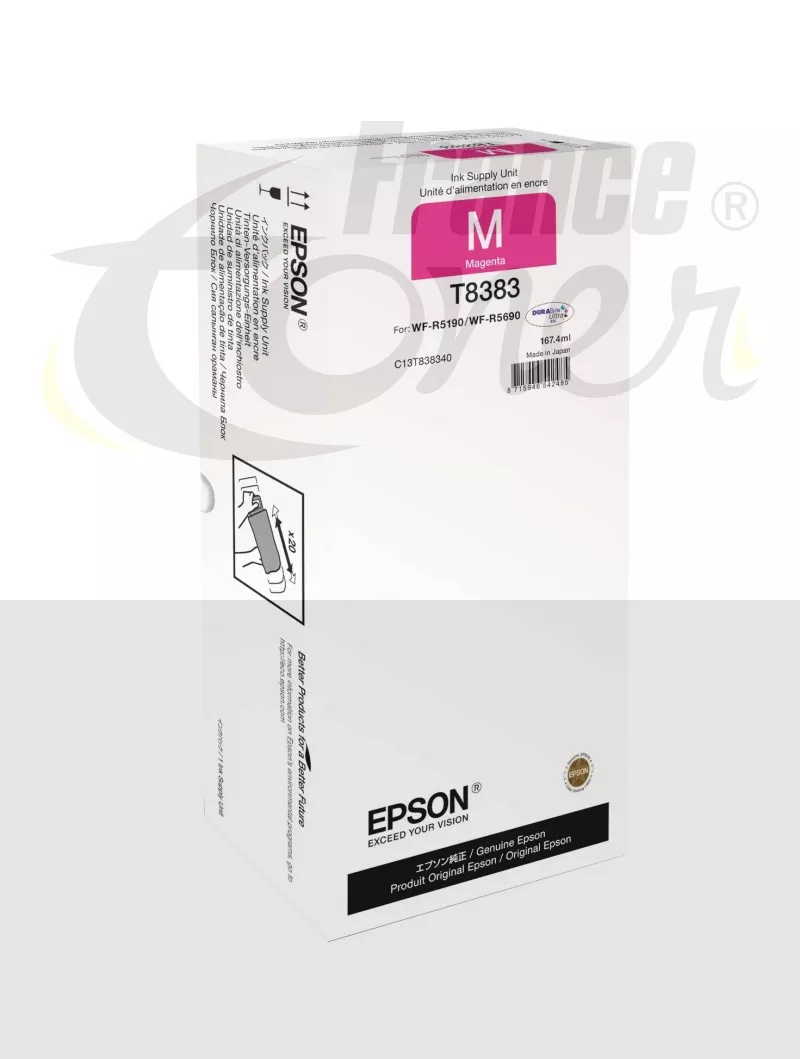 Cartouche d'encre EPSON T8383 (C13T838340) - MA...