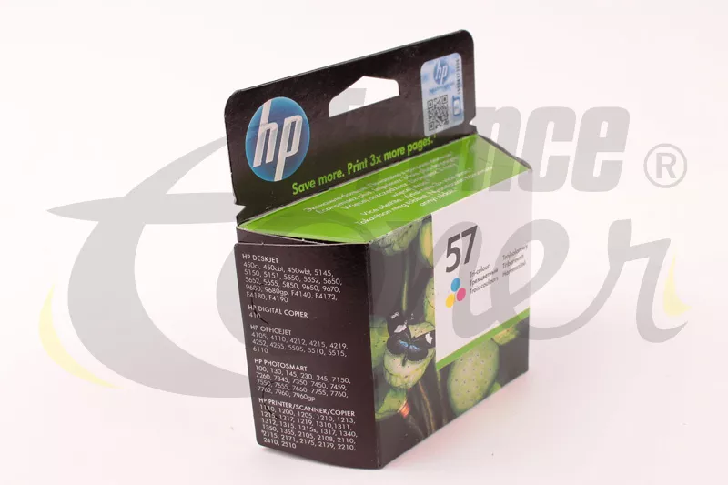 Cartouche d'encre HP 57 (C6657AE) - 3 COULEURS - Format Standard
