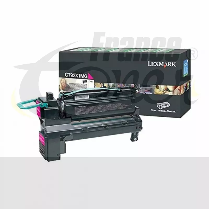 Toner LEXMARK C792X1MG - MAGENTA (rouge) - Form...