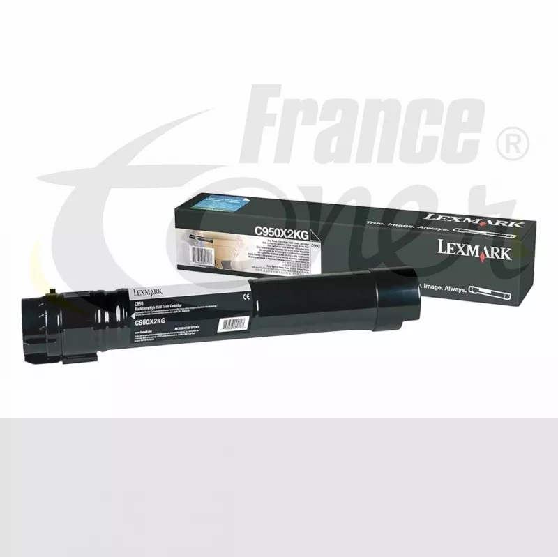 Toner LEXMARK C950X2KG - NOIR - Format Standard