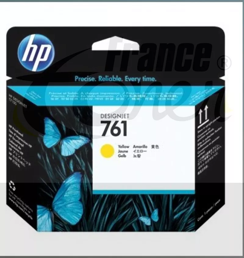 Cartouche d'encre HP 761 (CH645A) - JAUNE - For...