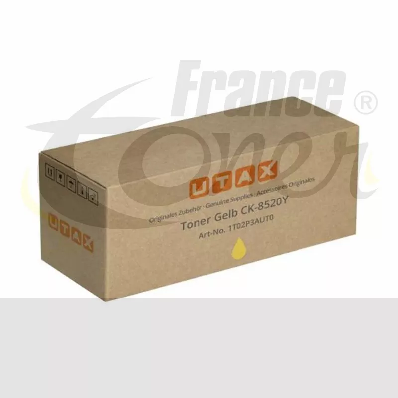 Toner UTAX CK8520 (1T02P3AUT0) - JAUNE - Format...