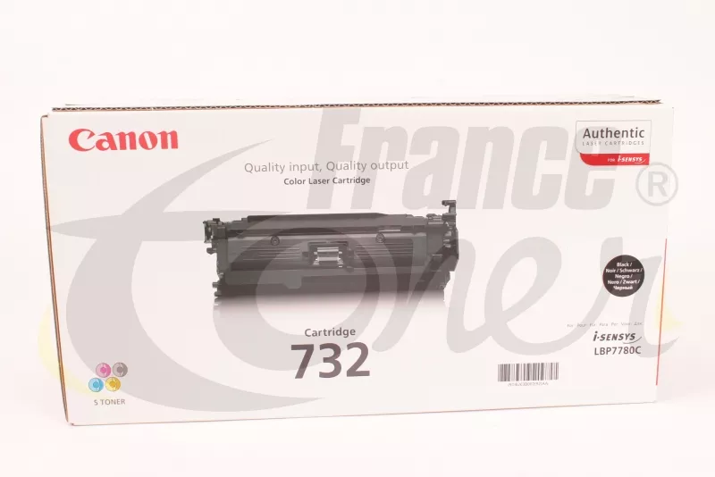 Toner CANON CRG732BK (6263B002) - NOIR - Format...