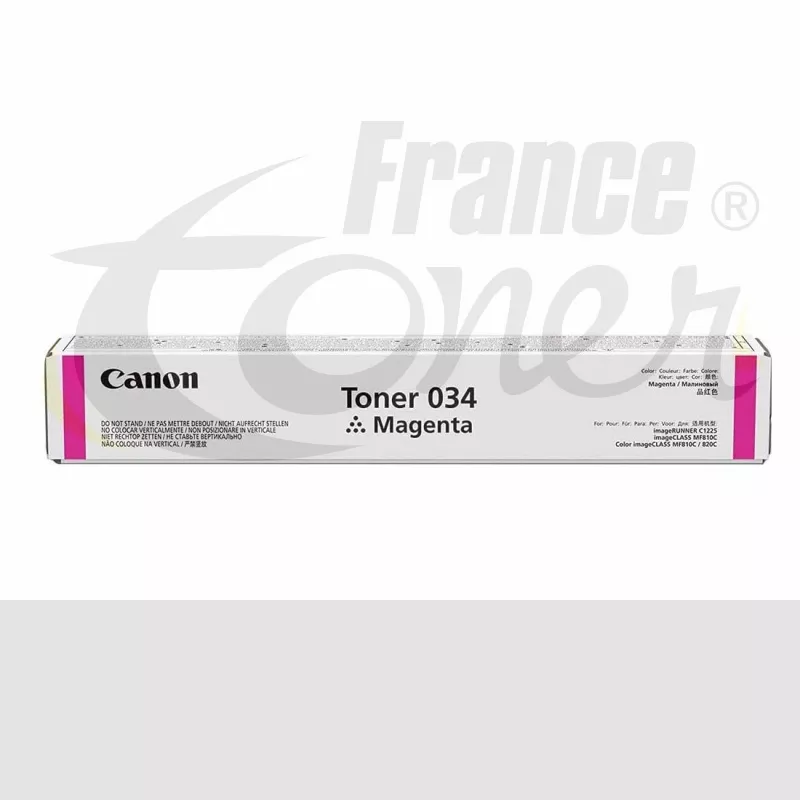 Toner 034M (9452B001) - MAGENTA (rouge) - Forma...