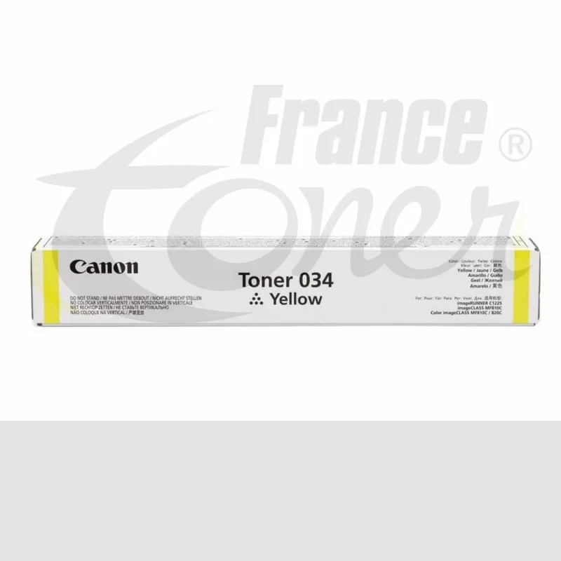 Toner 034Y (9451B001) - JAUNE - Format Standard