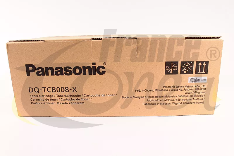 Toner PANASONIC DQ-TCB008 (DQTCB008X) - NOIR -...