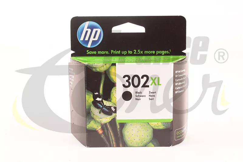 HP 302XL Noir, cartouche encre compatible F6U68AE.