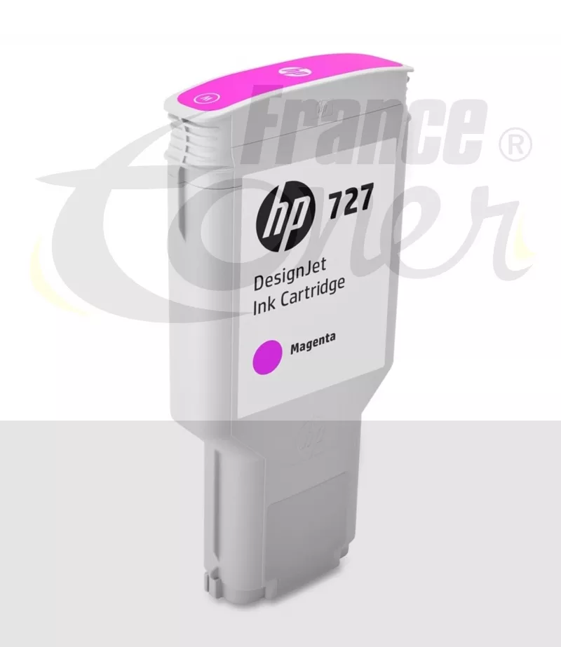 Cartouche d'encre HP 727 (F9J77A) - MAGENTA (rouge) - Format Standard