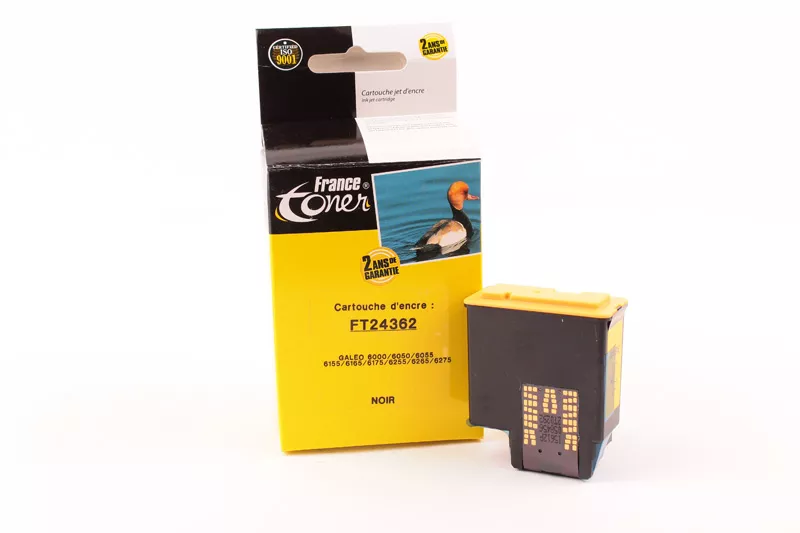 Cartouche d'encre FranceToner équivalent à GALEO 24362 - NOIR - Format Standard