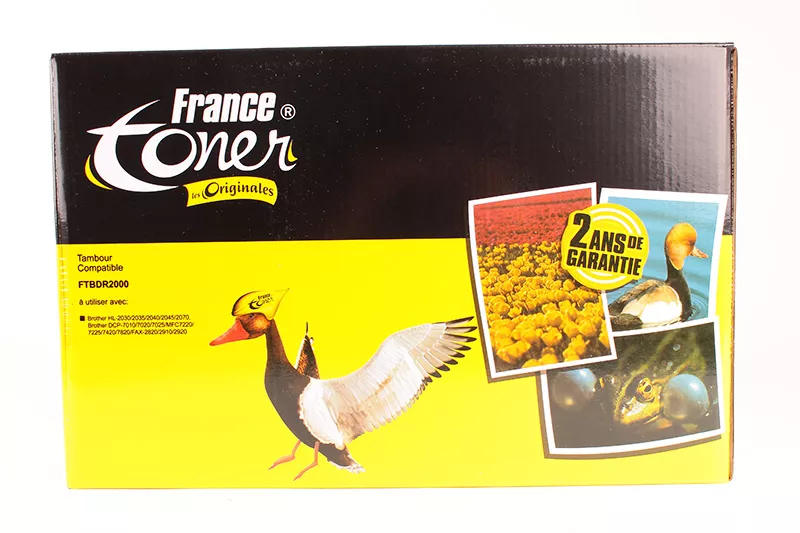 Tambour FranceToner équivalent à BROTHER DR-2000 -  - Format Standard