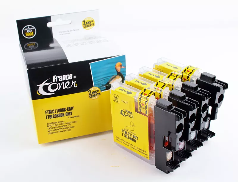 Cartouche Encre FranceToner Compatible BROTHER LC-1100M - FTBLC1100M