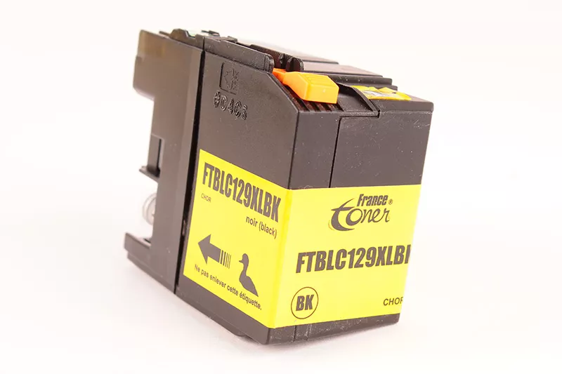 Cartouche d'encre FranceToner équivalent à BROTHER LC-129XLBK (LC129XLBK) - NOIR - Format XL