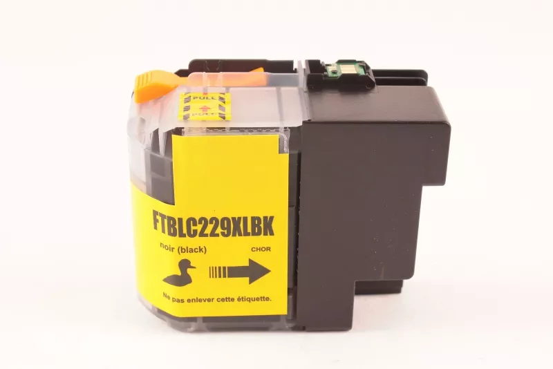Cartouche d'encre FranceToner équivalent à BROTHER LC-229XLBK - NOIR - Format XL