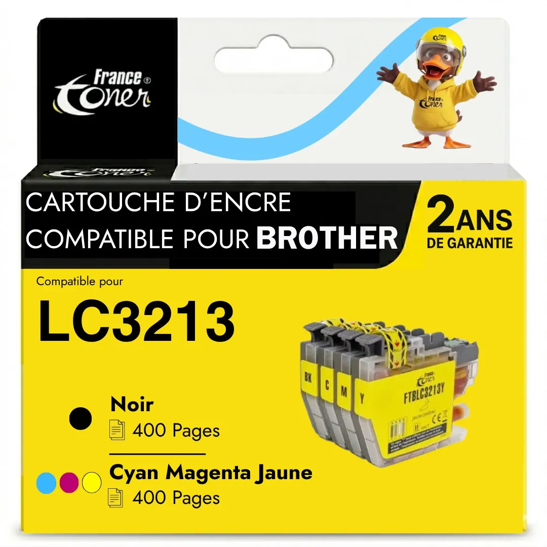 Pack de 4 cartouches d'encre compatibles France...