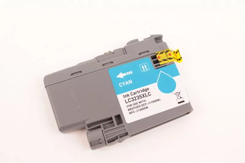 Cartouche d'encre FranceToner équivalent à BROTHER LC-3235XLC - CYAN (bleu) - Format XL