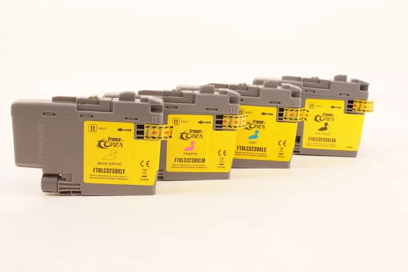 Pack de 4 cartouches d'encre compatibles France...