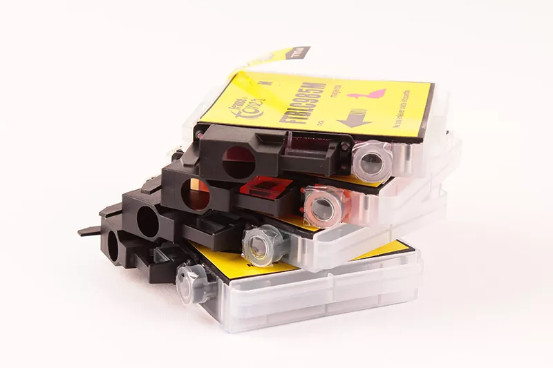 Pack de 4 cartouches d'encre FranceToner équivalent à BROTHER LC985VALBP - 4 COULEURS - Format Standard