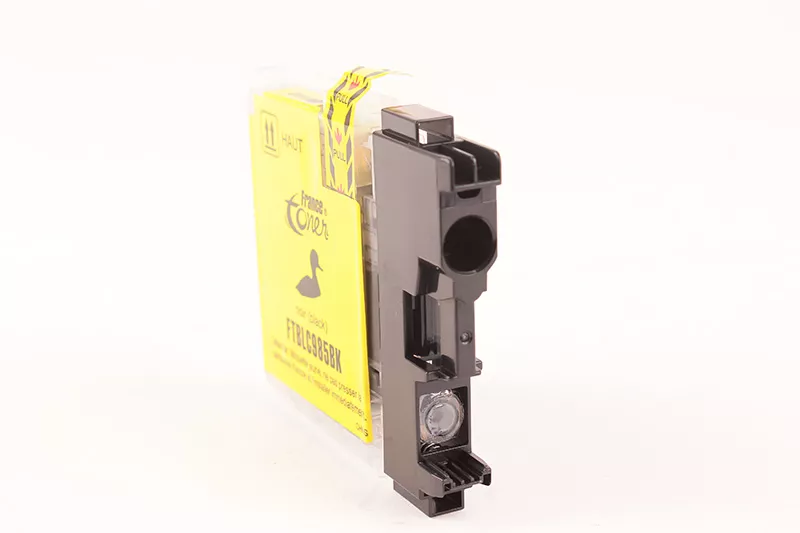 Cartouche d'encre FranceToner équivalent à BROTHER LC985BK Série Terre (LC985BK) - NOIR - Format Standard