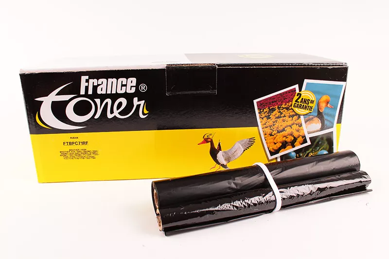 Ruban FranceToner équivalent à  (PC71RF) - NOIR