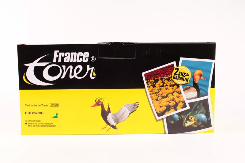 Toner FranceToner équivalent à BROTHER TN230C (TN-230C) - CYAN (bleu) - Format Standard