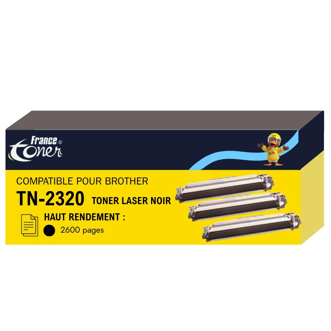 Pack de 3 toners compatibles FranceToner équiva...
