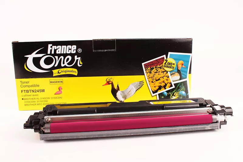 CARTOUCHE DE TONER BROTHER ORIGINAL TN 241BK / TN 245C / TN 245M / TN 245Y  NOIR/CYAN/MAGENTA/JAUNE