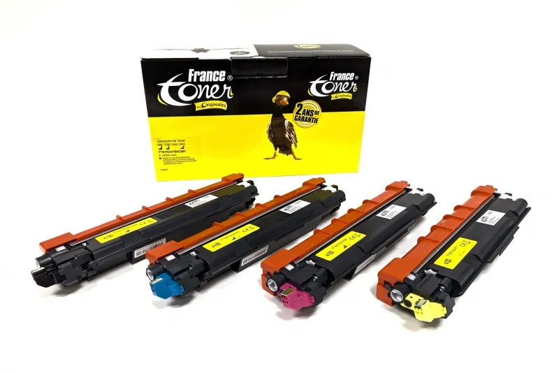 Pack de 4 toners compatibles FranceToner équiva...
