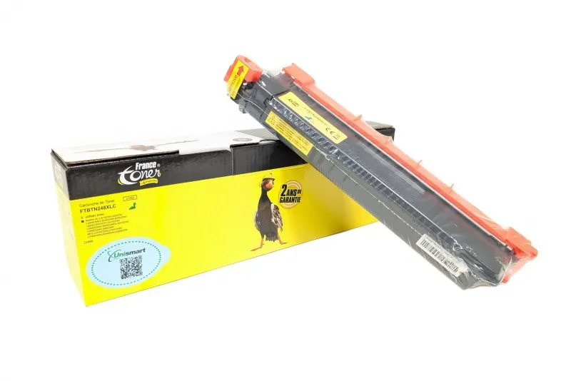 Toner FranceToner équivalent à BROTHER TN248XLC (TN-248XLC) - CYAN (bleu) - Format XL